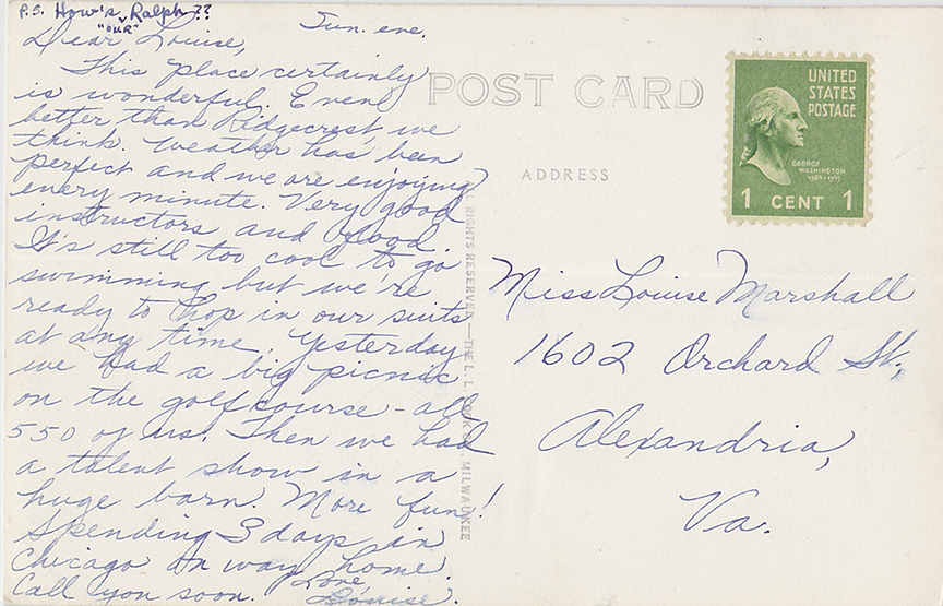 10080-The Point, Northern Baptist Assembly, Green Lake, Wis.