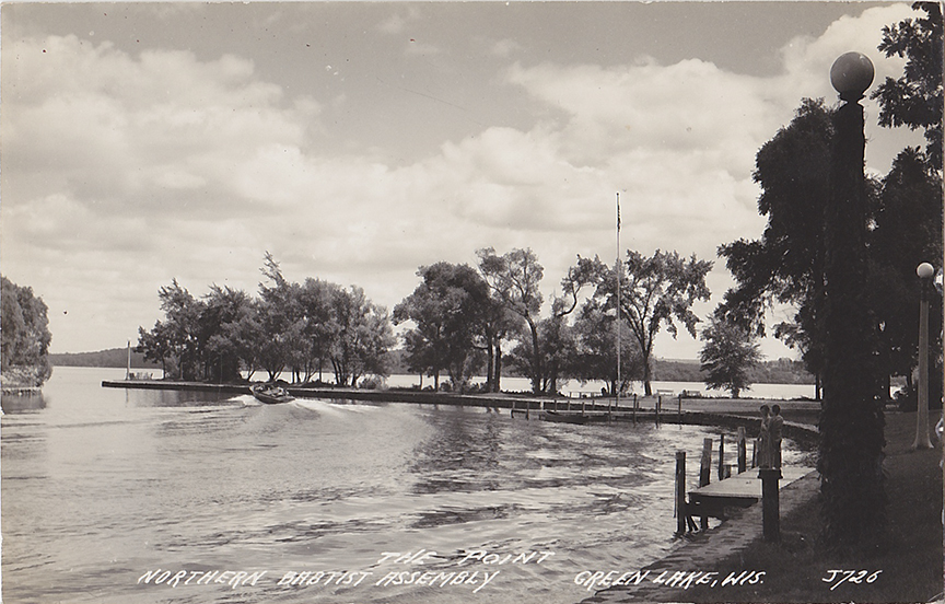 10082-The Point, Northern Baptist Assembly, Green Lake Wis.