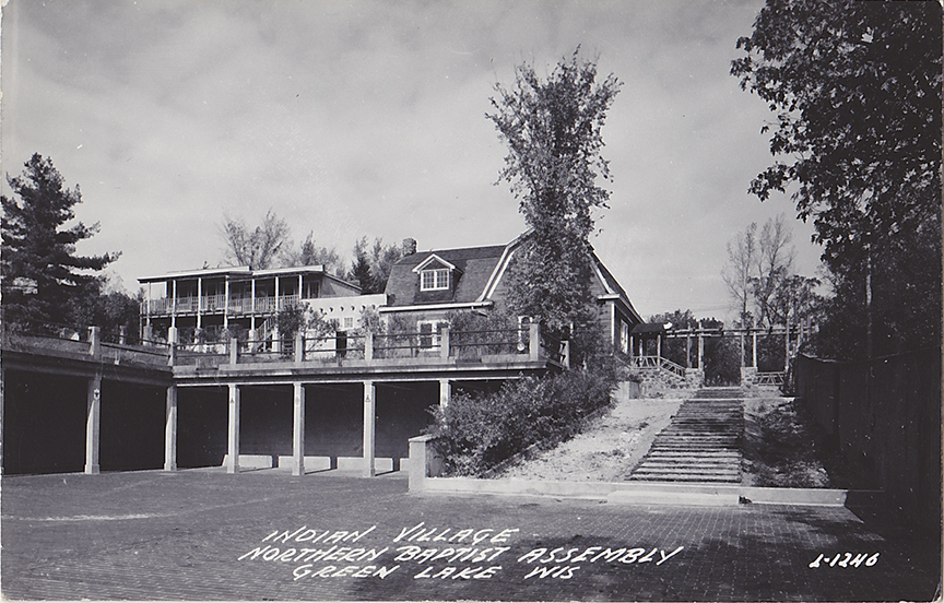 10091-Indian Village, Northern Baptist Assembly, Green Lake, Wis.