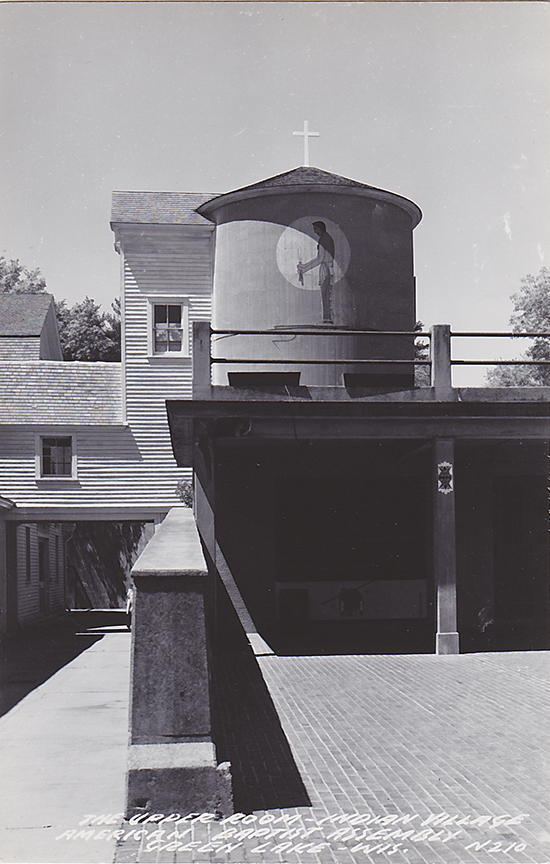 10092-The upper Room, Indian Village, American Baptist Assembly, Green Lake, Wis.