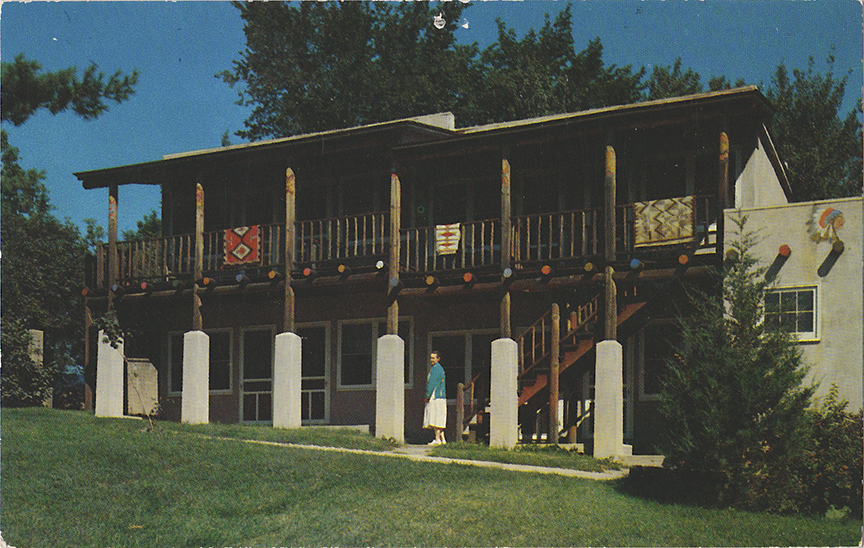 10305-Indian Village, American Baptist Assembly, Green Lake, Wisconsin