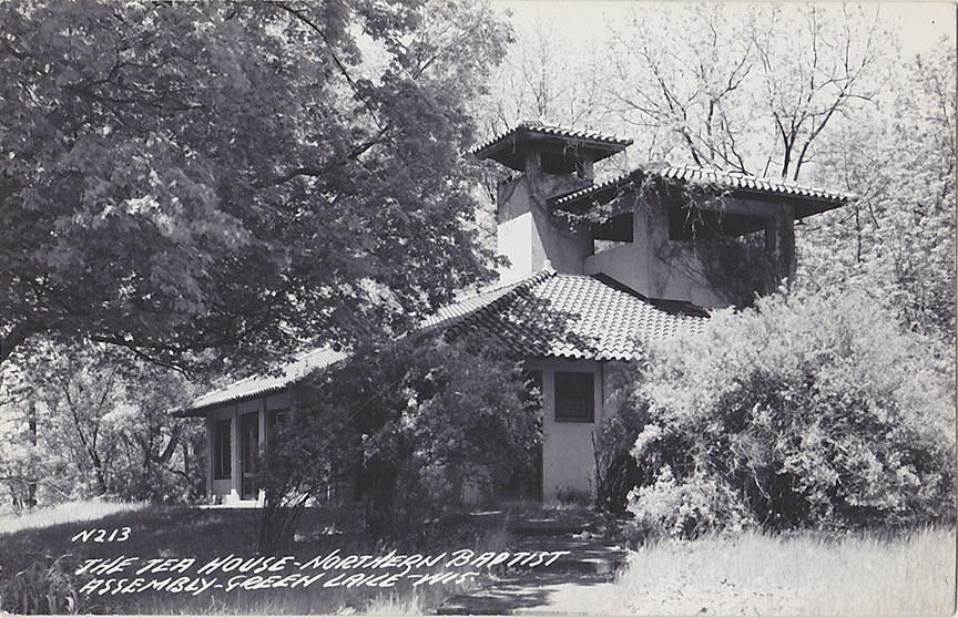 10624-The Tea House - Northern Baptist Assembly, Green Lake, Wisc.