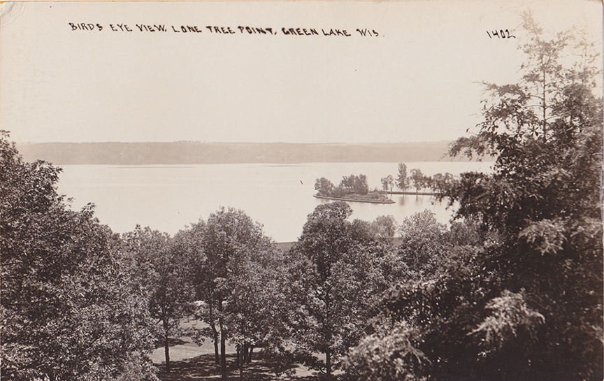 10790-Birds Eye View, Lone Tree Point, Green Lake, WIs.