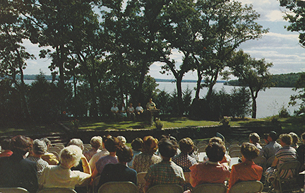 11061-Robert L. Moore, Jr. Hopevale Memorial Vesper Circle, American Baptist Assembly, Green Lake, Wisconsin - Canceled 1956