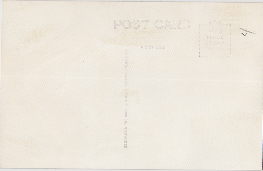 11065-Entrance Lawson House, American Baptist Assembly, Green Lake, Wis.