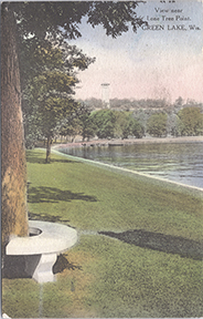 11232-View Near Lone Tree Point, Green Lake - Canceled 1913