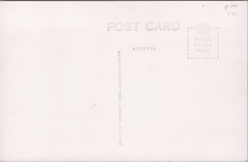 11251-A corner of the lobby-Roger Williams Inn Northern Baptist Assembly, Green Lake, Wis.