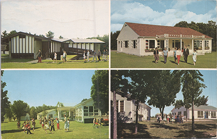 11255-The American Baptist Assembly Green Lake Wisconsin, Children's Center - Postmarked 1967