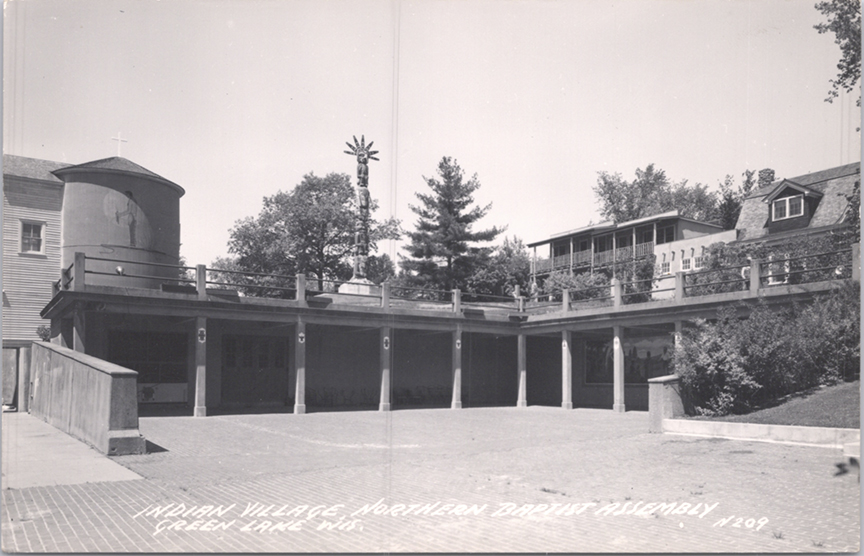 11263-Indian Village, Northern Baptist Assembly, Green Lake, Wis.