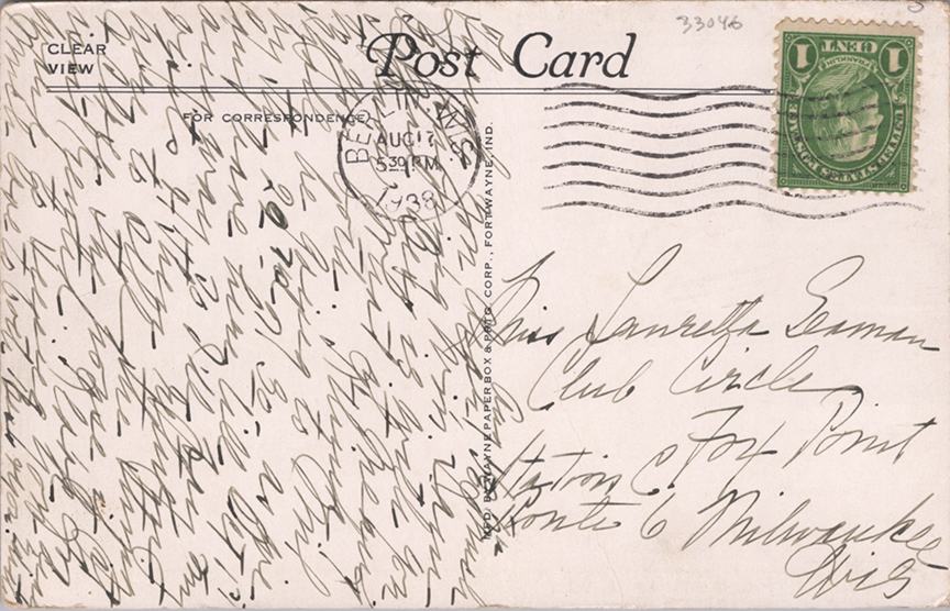 11280-Lawsonia Hotel, Green Lake Wis. - Canceled 1938