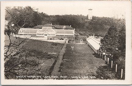 11375-Green House on Lone Tree Point, Green Lake, Wis.