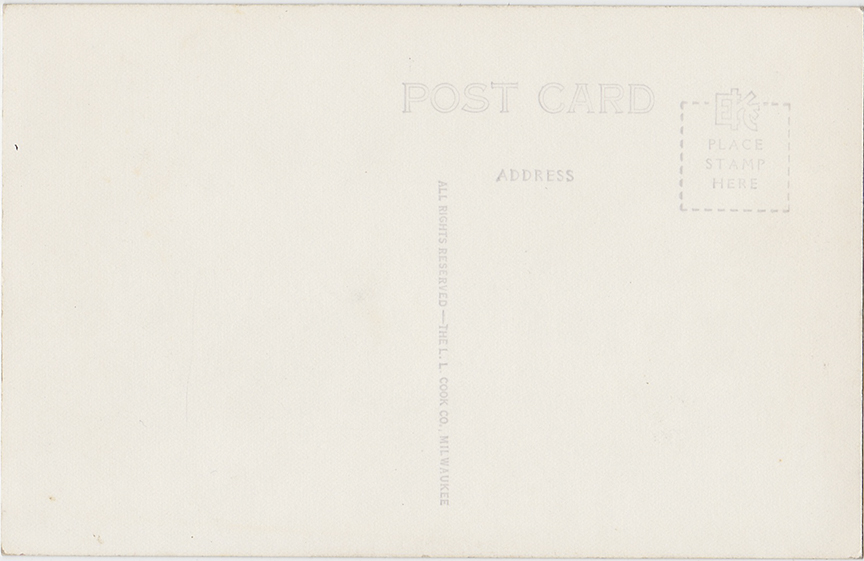 10052-Brayton Case Showing Book Store Window, Northern Baptist Assembly-Green Lake Wis.