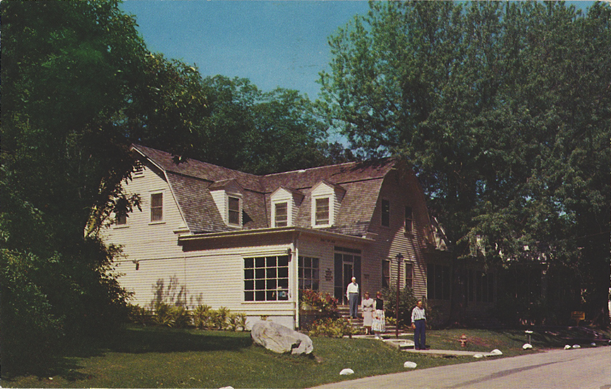 10053-American Baptist Assembly, Green Lake, Wisconsin, The Book Store is located in Brayton Case Hall