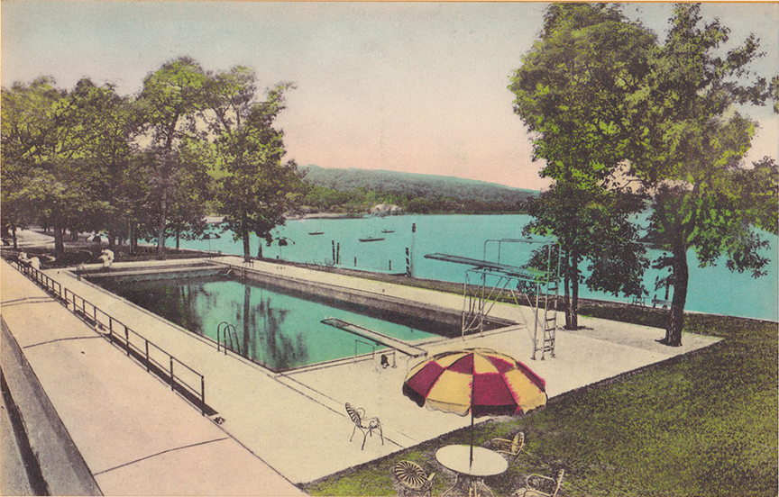 10860-Lawsonia, Country Club, Hotel Pool - Green Lake, Wisconsin