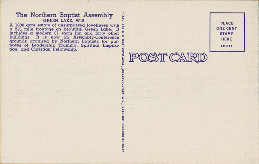 10975-Returning from a Hike, Northern Baptist Assembly, Green Lake, Wisconsin