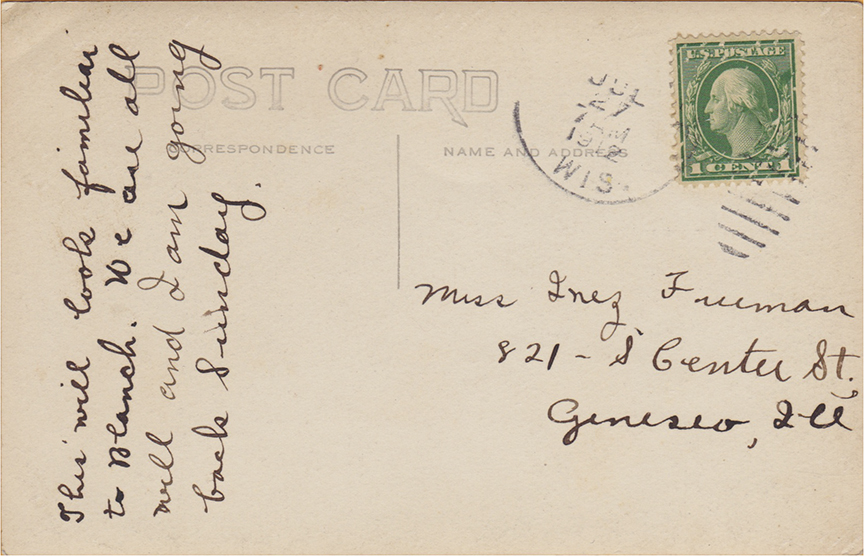 10986-Judson Tower from Pigeon Cove - Canceled 1912