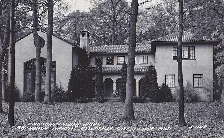 10062-Rauschenbush House, American Baptist Assembly, Green Lake, Wis.