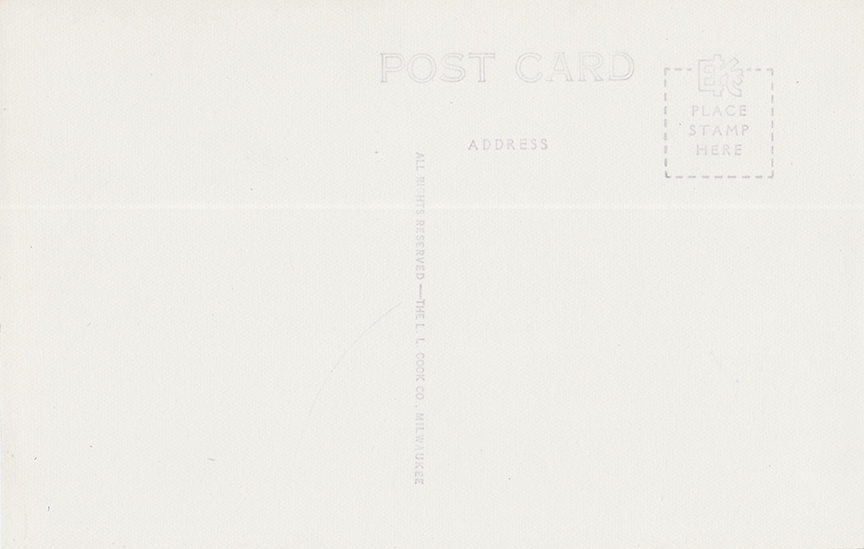 10065-The Main Gate American Baptist Assembly, Green Lake, Wis.