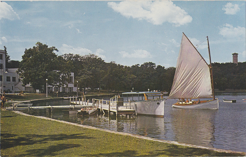 10081-The American Baptist Assembly, Green Lake, Wisconsin, Boat Dock