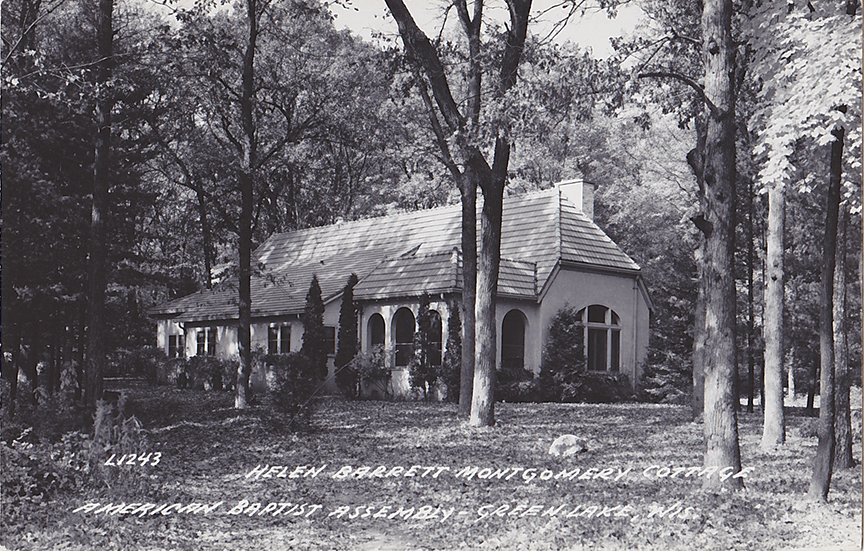 10086-Helen Barrett Montgomery Cottage, Northern Baptist Assembly, Green Lake Wis.