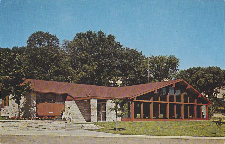 10095-American Baptist Assembly, Green Lake, Wisconsin The new James Lewis Kraft Administration Building