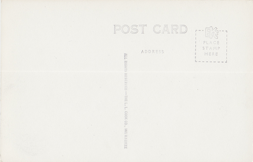 10109-Long House Living Room, Northern Baptist Assembly, Green Lake, Wis.