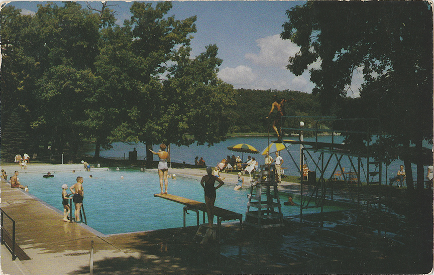 10118-American Baptist Assembly, Green Lake, Wisconsin, Swimming Pool