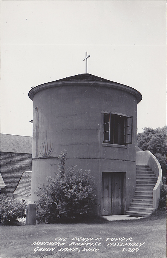 10122-The Prayer Tower, Northern Baptist Assembly, Green Lake, Wisc.
