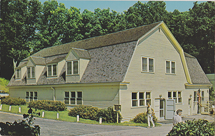 10124-American Baptist Assembly, Green Lake, Wisconsin Rauschenbusch Hall (This building was located west of the Greenhouse across the Avenue of Flags Road)
