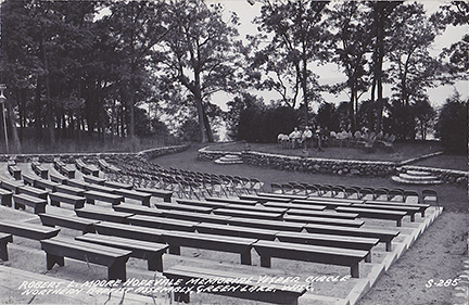 10125-Robert L. Moore Hopevale Memorial Vesper Circle, Northern Baptist Assembly, Green Lake, Wisc.