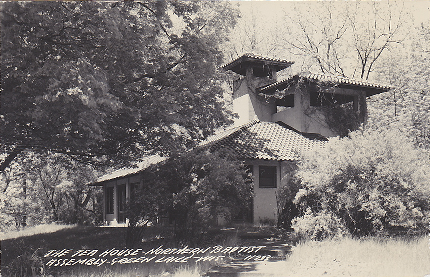 10159-The Tea House, Northern Baptist Assembly, Green Lake, Wis.