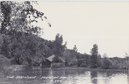 10334-The Boathouse Northern Baptist Assembly Green Lake, Wis.