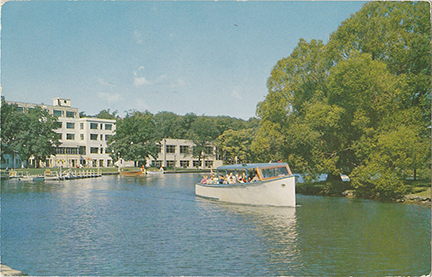 10346-American Baptist Assembly, Green Lake, Wisconsin, Roger Williams Inn and new dinning room - Canceled 1958