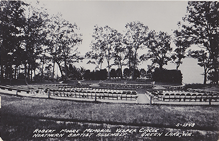 10468-Robert Moore Memorial Vespers Circle, Northern Baptist Assembly Green Lake, Wis.