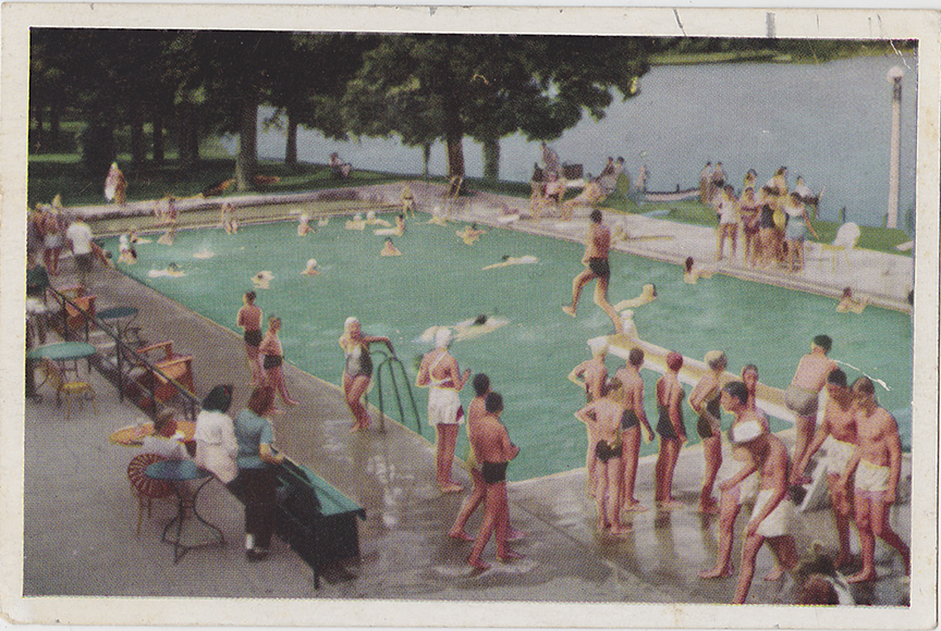 10511-The Northern Baptist Assembly Green Lake, Wisconsin - Canceled 1951