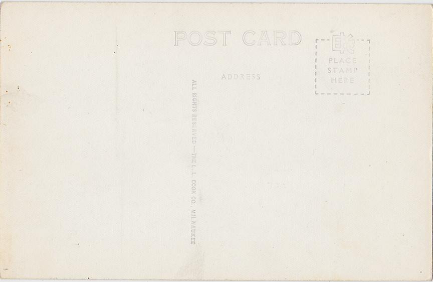 10565-The Green House and Parking Lot Northern Baptist Assembly, Green Lake, Wis.