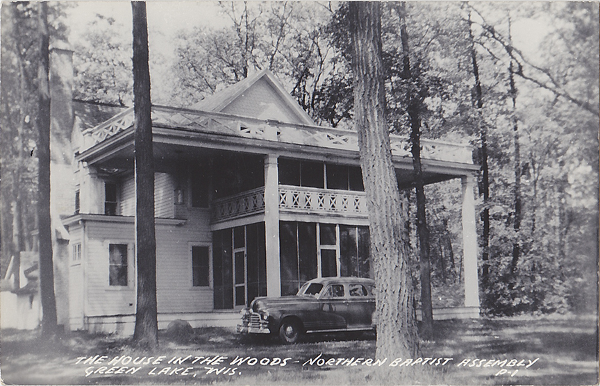 10621-The House in the Woods - Northern Baptist Assembly, Green Lake, Wis.