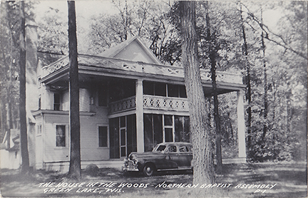 10621-The House in the Woods - Northern Baptist Assembly, Green Lake, Wis.