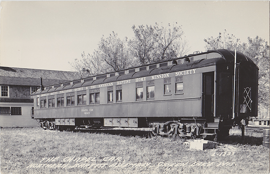 10627-The Chapel Car, Northern Baptist Assembly, Green Lake, Wisc.