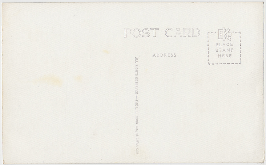 10629-Morehouse Auditorium, Northern Baptist Assembly, Green Lake, Wisc.