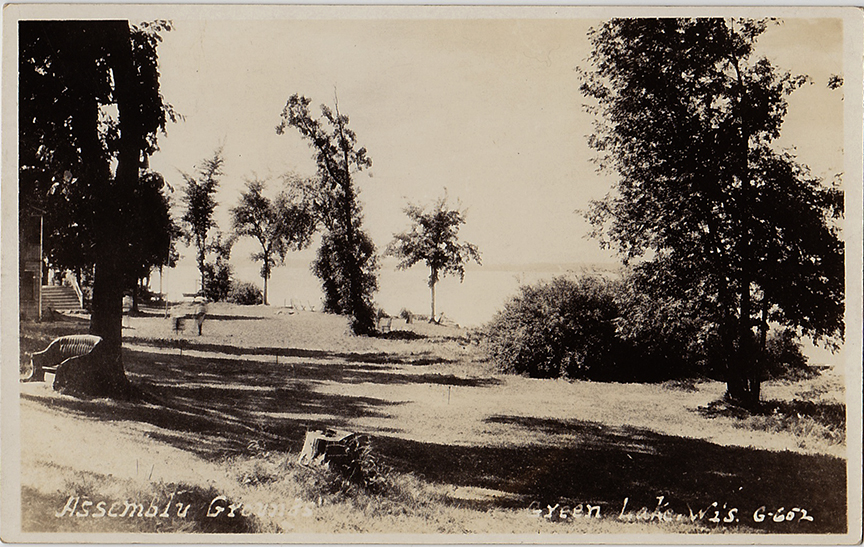 10634-Assembly Grounds, Green Lake, Wis.