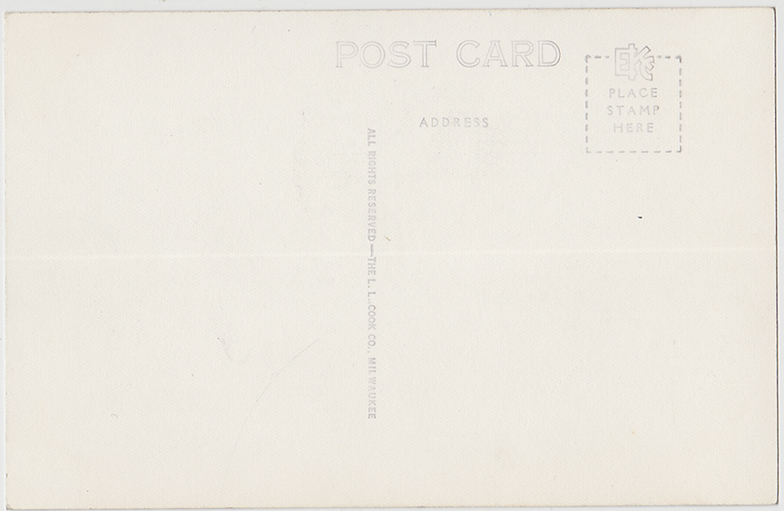 10672-Roger Williams Inn From the Lake, Northern Baptist Assembly, Green Lake, Wisconsin