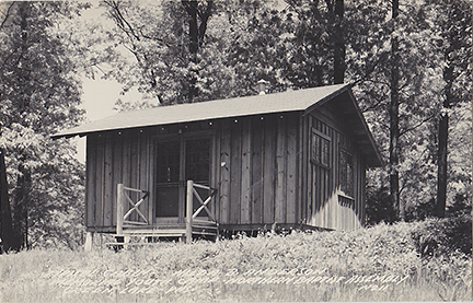 10740-Typical Cabin Hilda B. Anderson, Memorial Youth Camp-Northern Baptist Assembly, Green Lake, Wis.