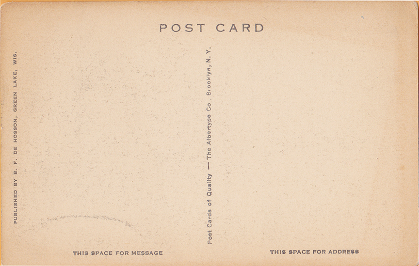 10798-Drive at Lone Tree Point, Green Lake, WIS.