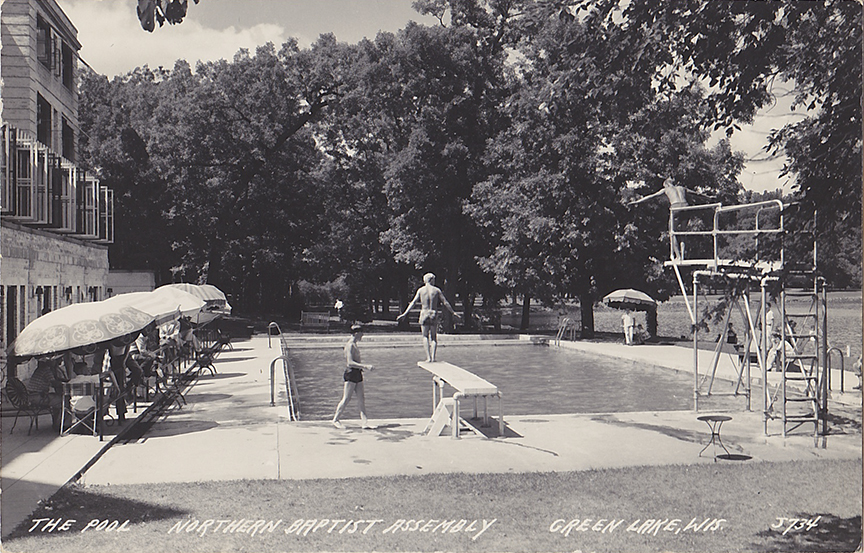10371-The Pool, Northern Baptist Assembly, Green Lake, Wis.