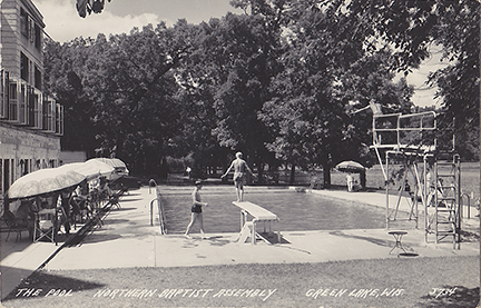 10371-The Pool, Northern Baptist Assembly, Green Lake, Wis.