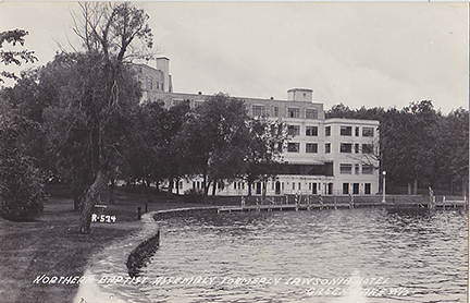 10377-Northern Baptist Assembly Formerly Lawsonia Hotel Green Lake, Wis