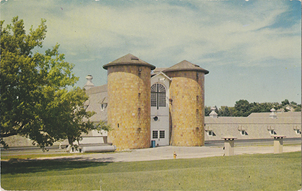10570-The American Baptist Assembly, Green Lake, Wisconsin, The Abby - South Entrance