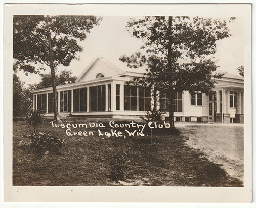 Tuscombia Golf Course Club House, Green Lake, Wisconsin