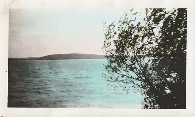 A view of Sugerloaf, Green Lake, Wisconsin